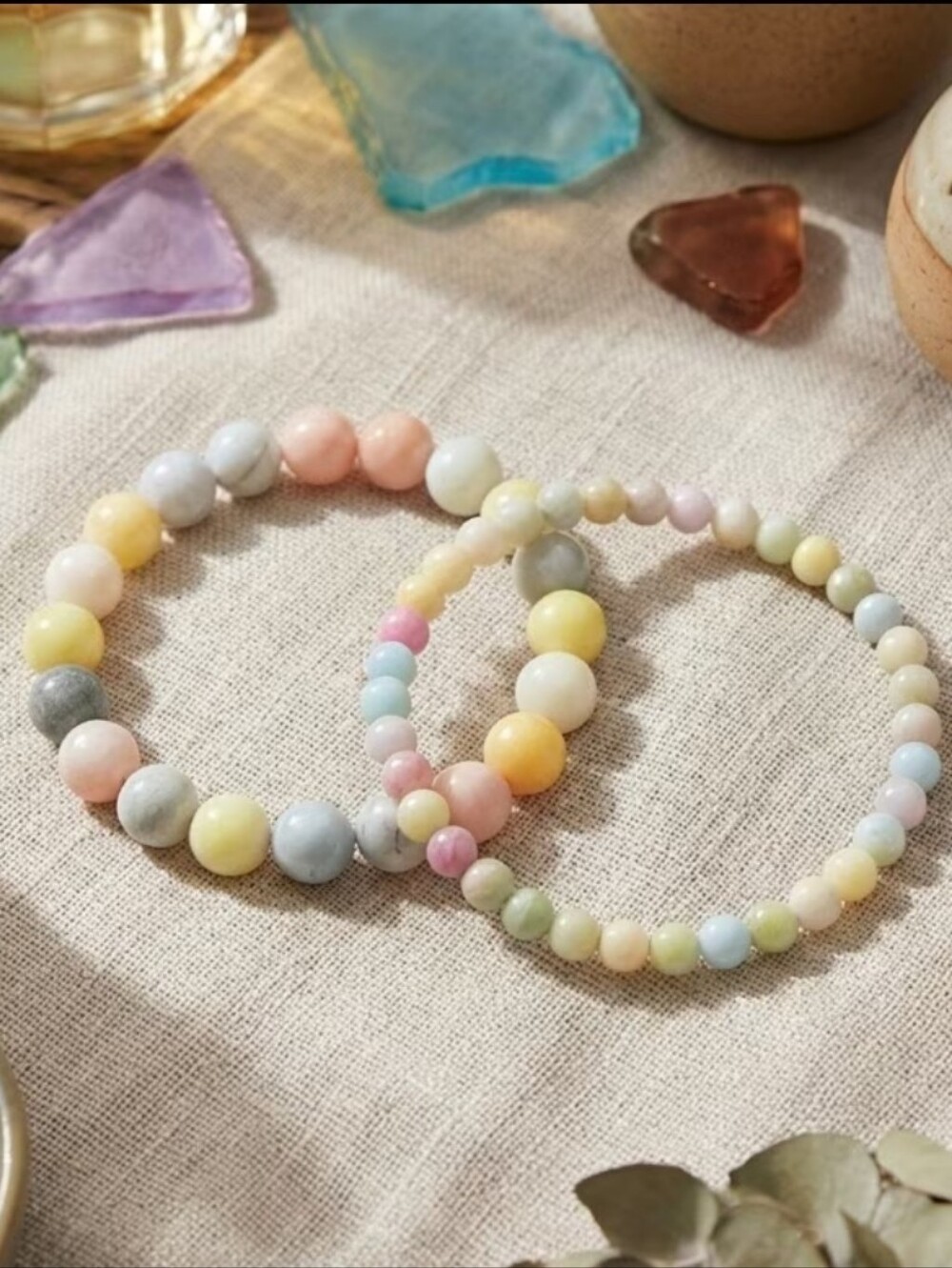 2PCS Natural Stone Bracelet